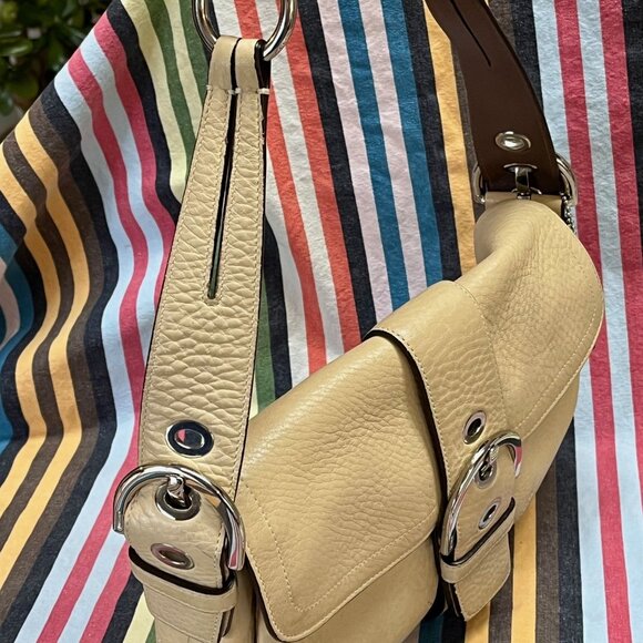 COACH Soho Pebble Leather Shoulder - Picture 5 of 12